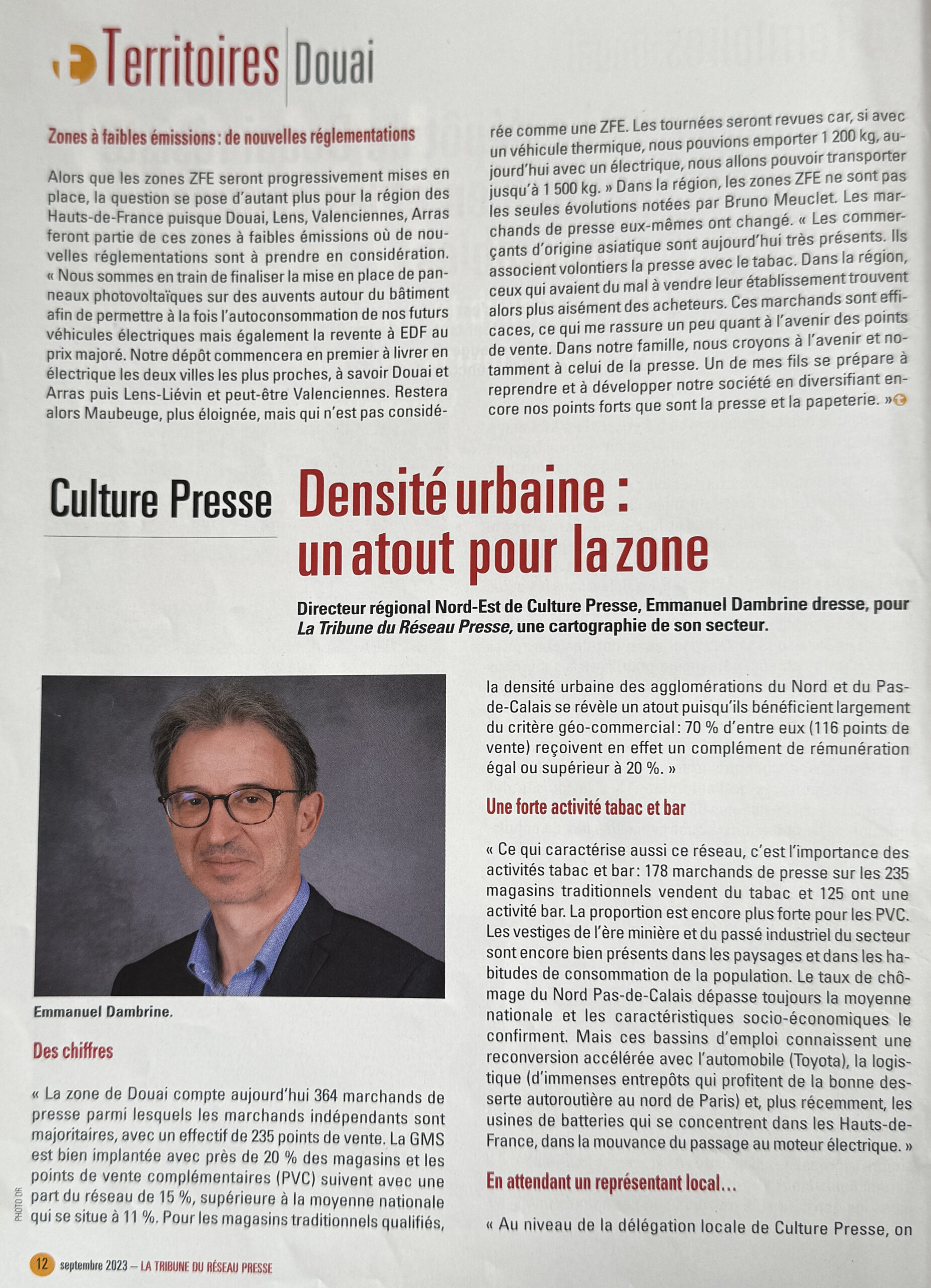 actualité meuclet article Le dépôt de presse de Douai, une affaire de famille qui résiste au temps