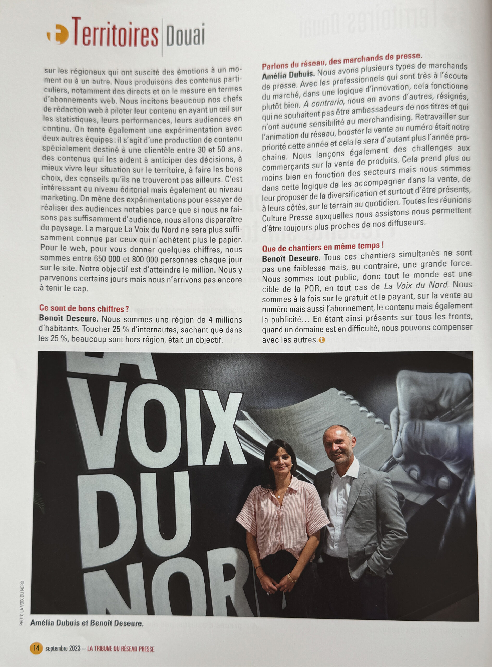 actualité meuclet article Le dépôt de presse de Douai, une affaire de famille qui résiste au temps