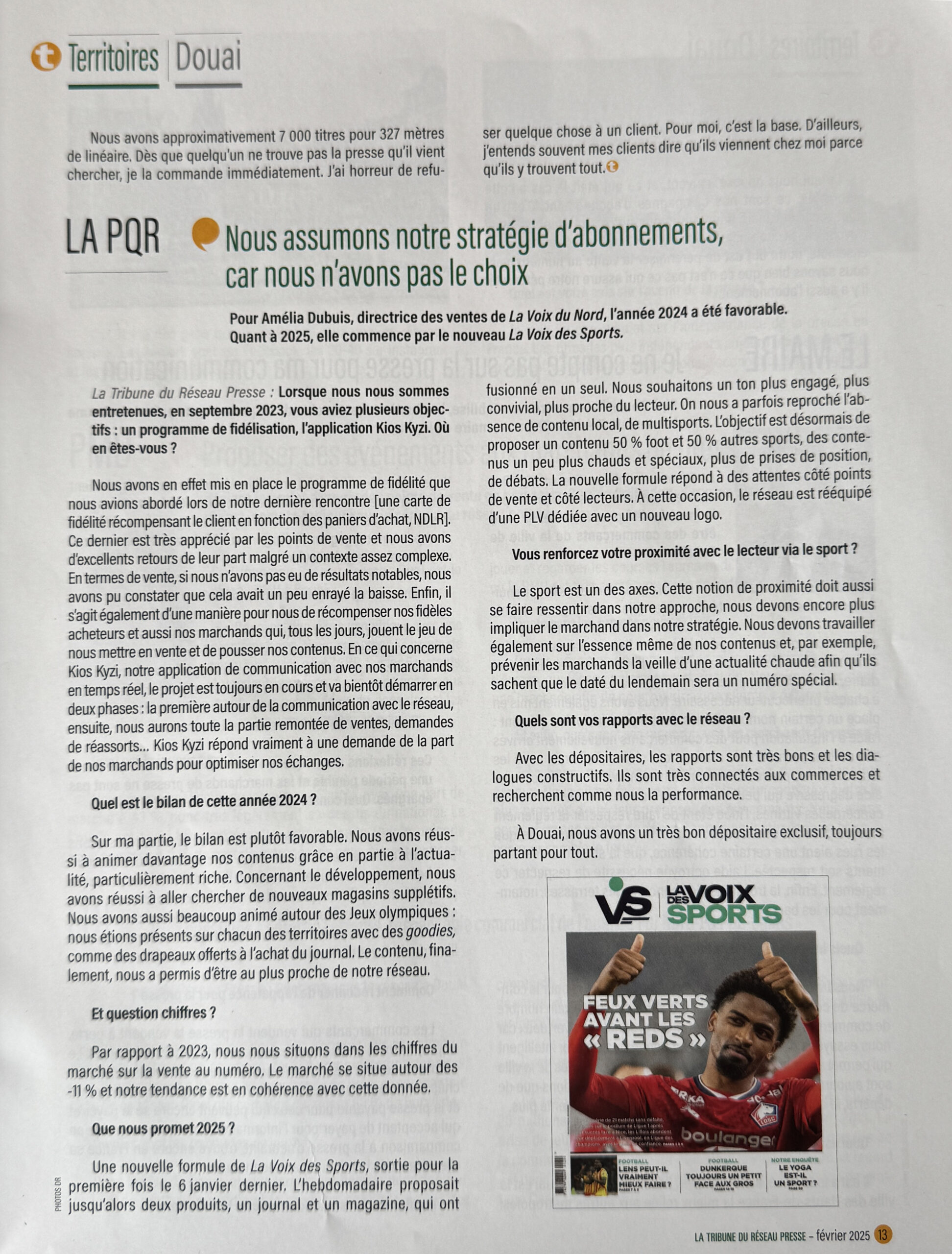 actualité meuclet article Face aux mutations du secteur, le dépôt de Douai défend l'avenir de la presse
